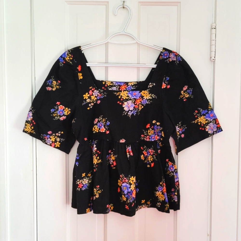 AE linen baby doll top